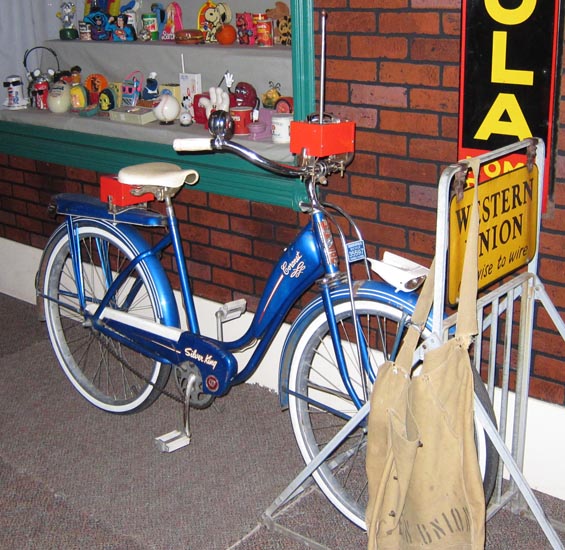 1956 Monark Silver King Coronet Bicycle with Darb Radio