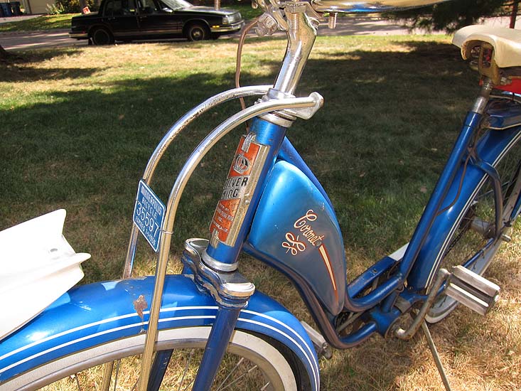 1956 Monark Silver King Coronet with Darb Bicycle Radio