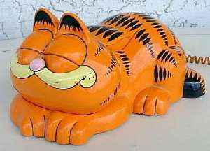 Garfield sleeping