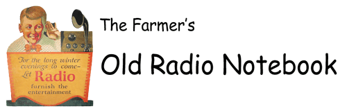 The Farmer's Old Radio Notebook Logo