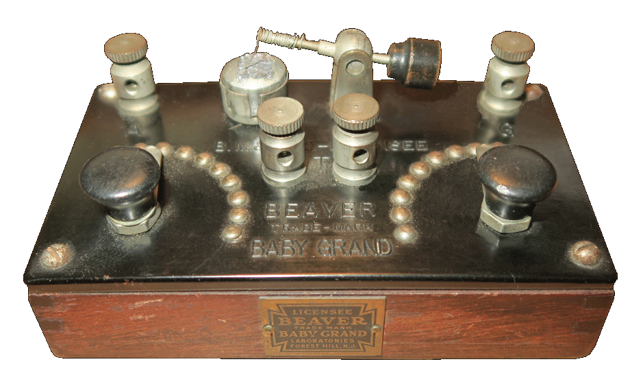 Version 7 Beaver Baby Grand crystal radio