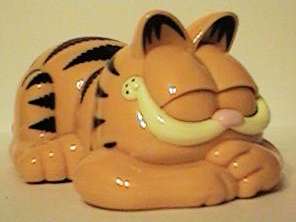Garfield sleeping