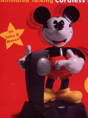 Mickey Mouse Cordless Phone