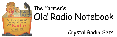The Farmer's Old Radio Notebook Logo